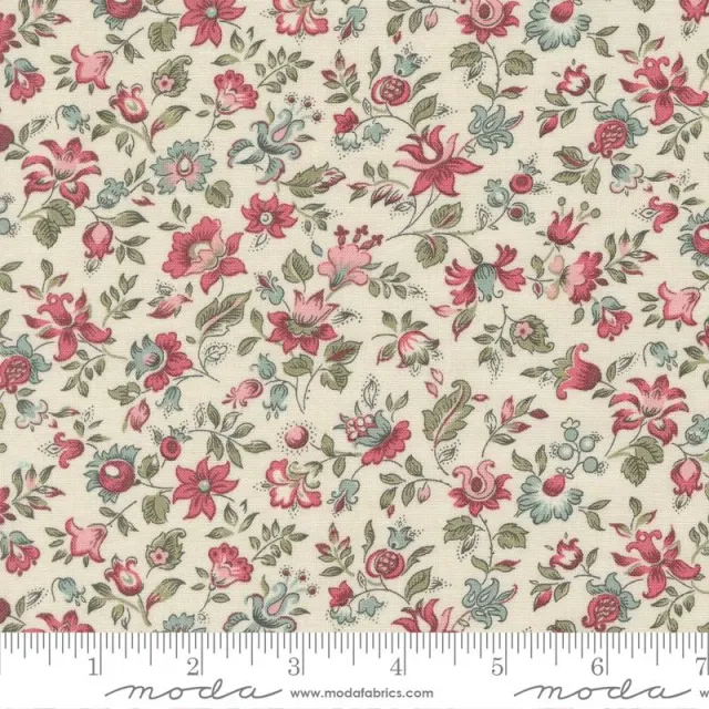 French General Antoinette 13952 11 tissu coton petites fleurs au mètre