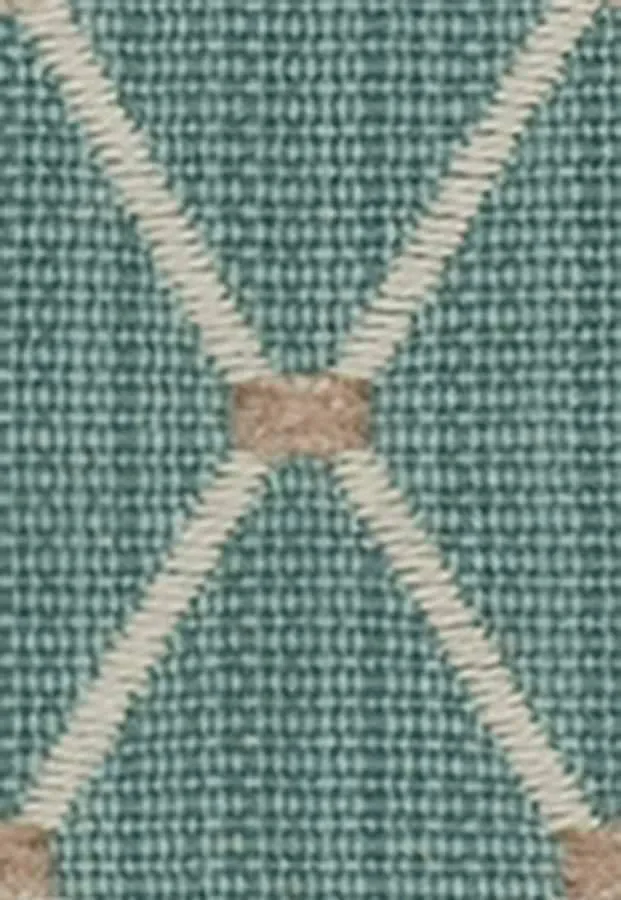French General Margo tissu ameublement turquoise 137 cm