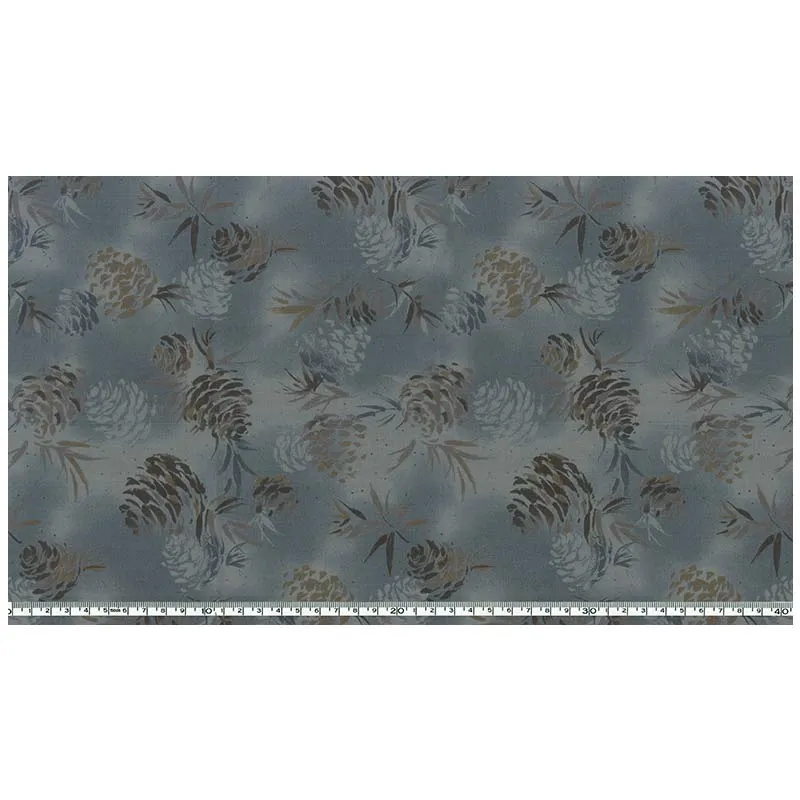 Yoko Saito Centenary 28 10467 tissu coton pomme de pin au mètre