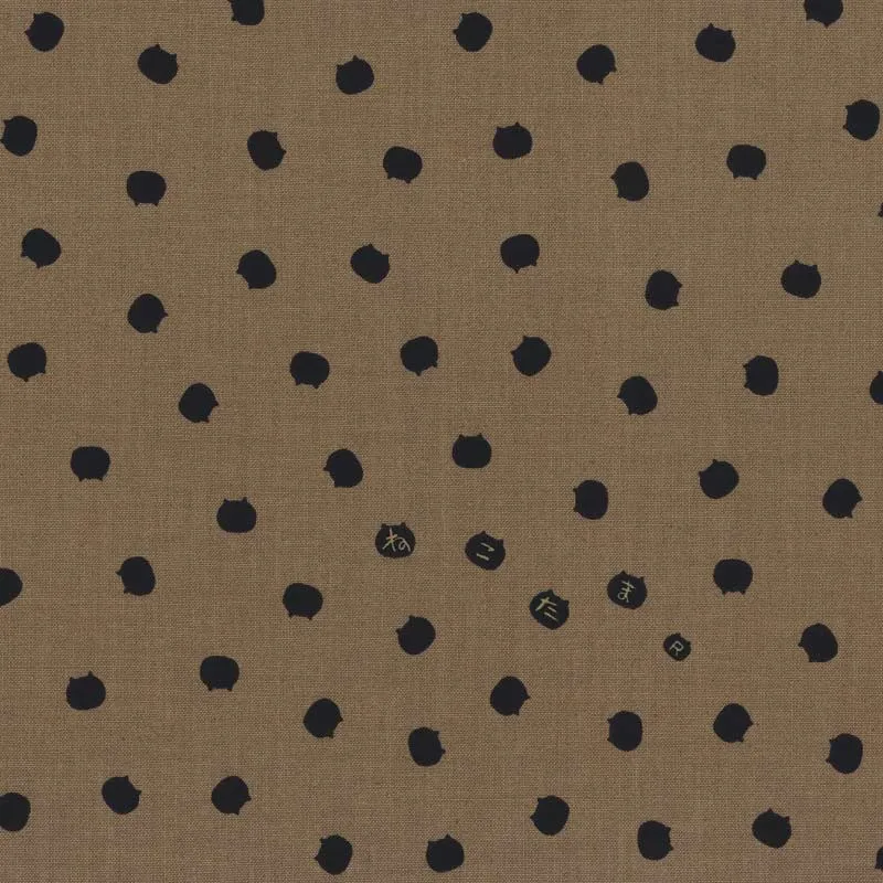 Yoko Saito 2026-03-A05 tissu coton chats au mètre
