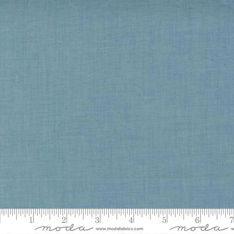 French General Bleu de France 13529 171 tissu coton bleu au mètre