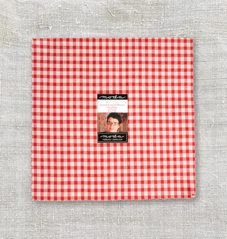 French General Woven Ginghams Layer Cake patchwork 42