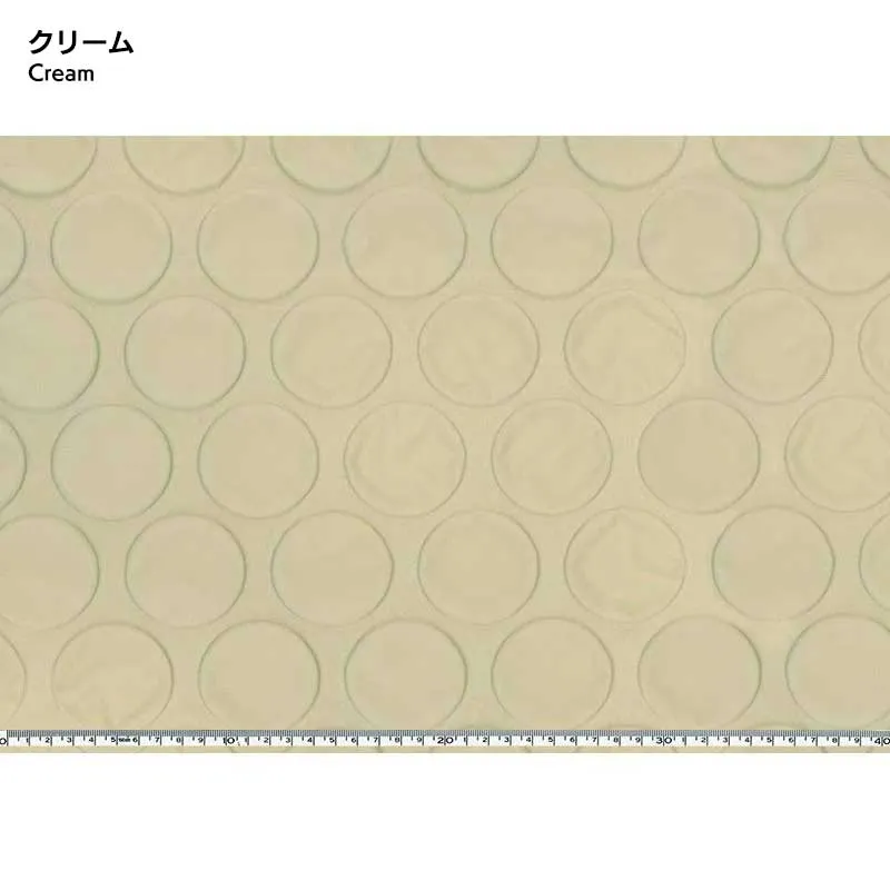 Yoko Saito nylon Oxford tissu pois marine au mètre 115cm