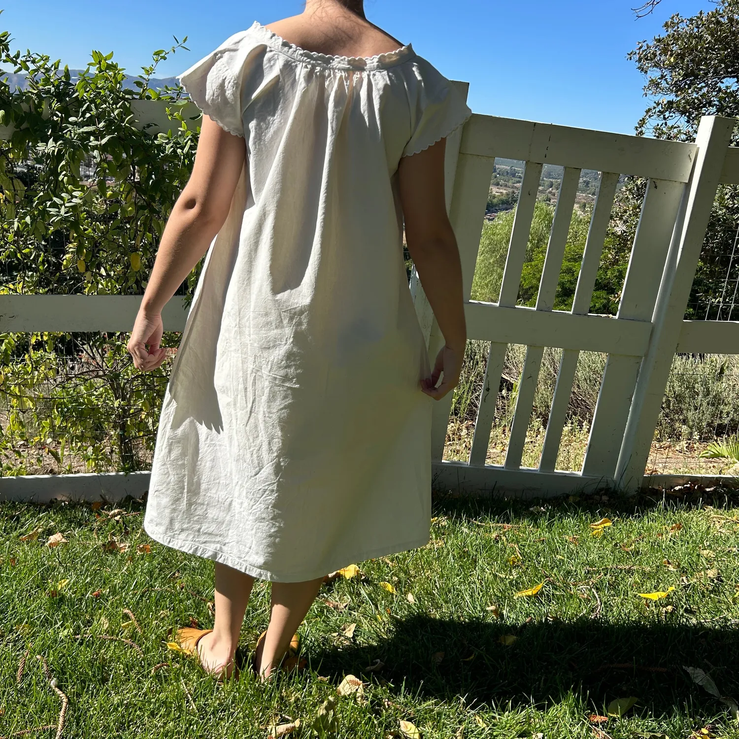French General chemise ancienne coton taille M blanc stock inutilisé