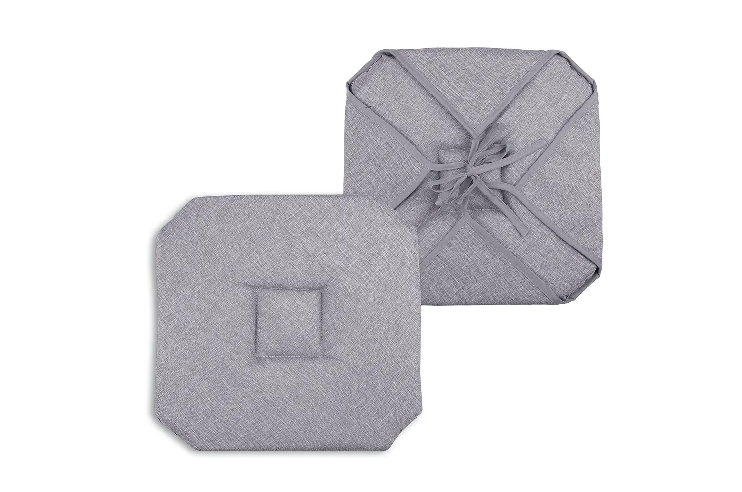 STOF Bea galette de chaise 40x40 gris polyester