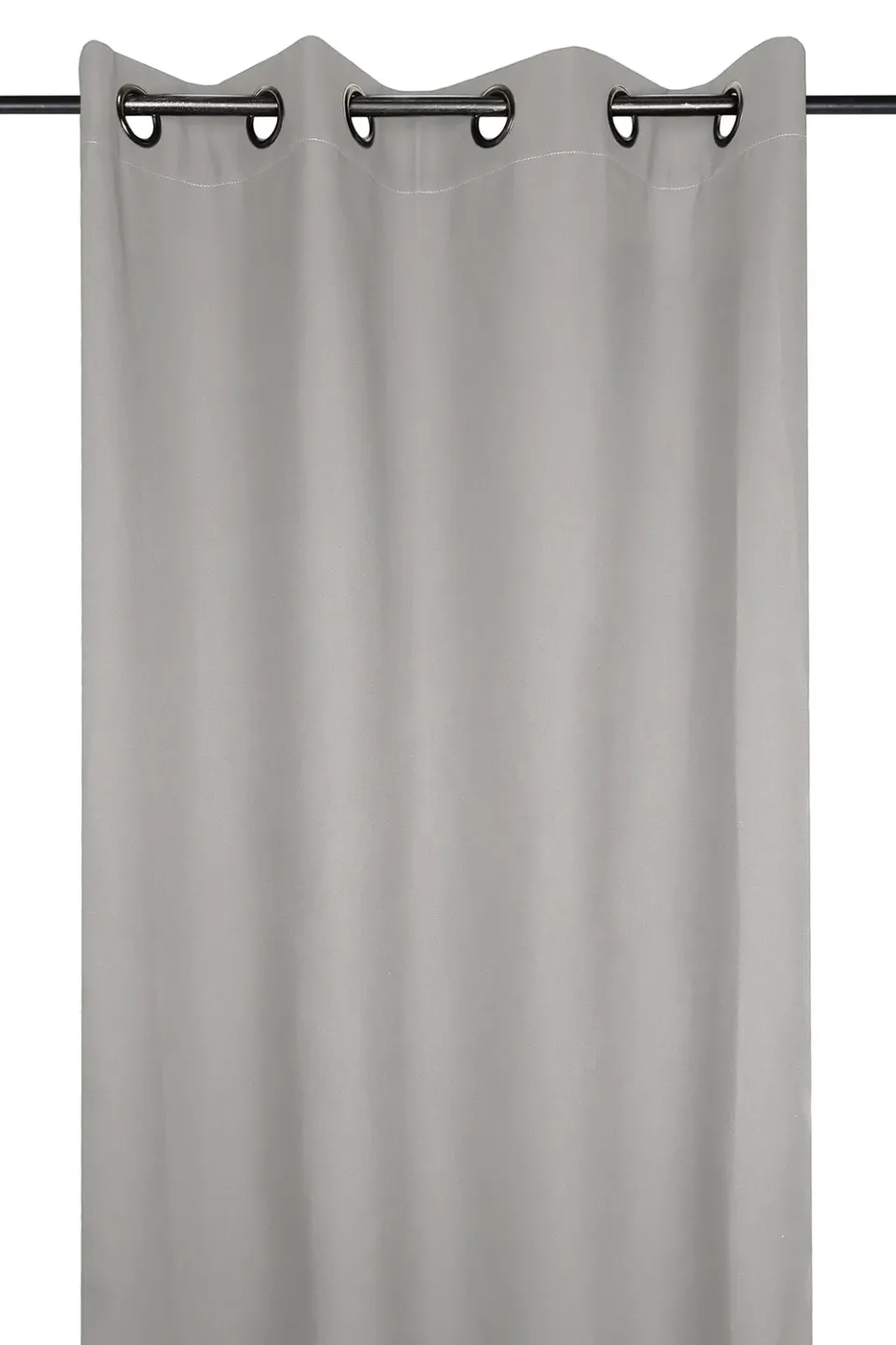 STOF Nelson rideau œillets mastic 240x135 cm uni
