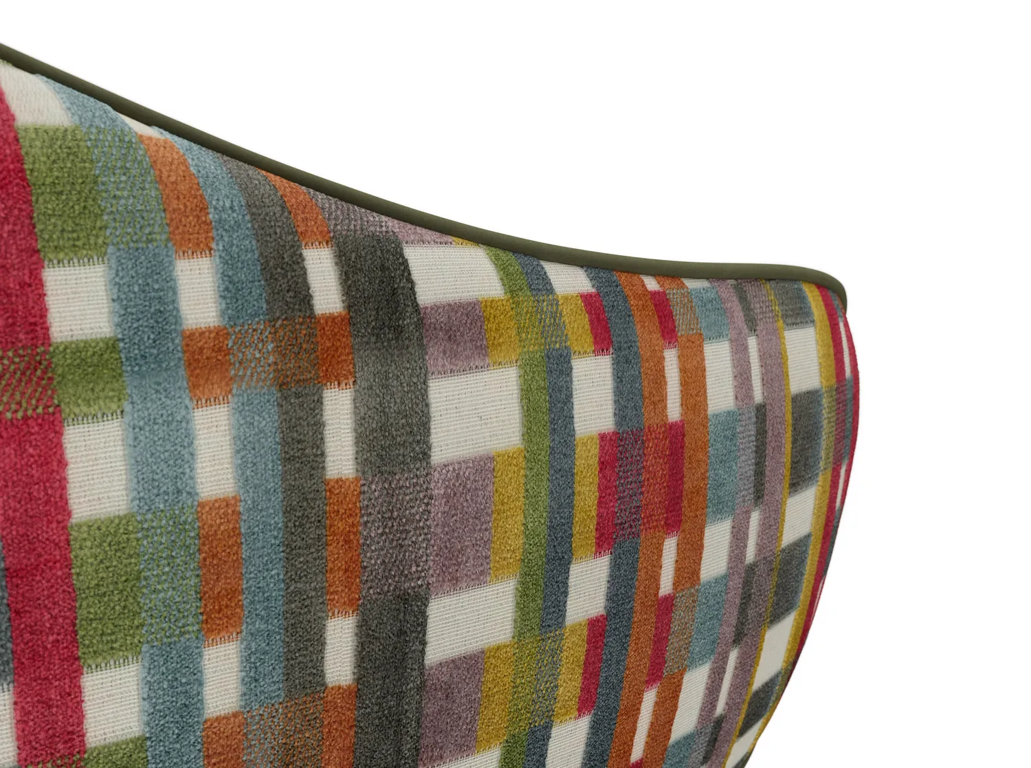 Elastron Mystic Rainbow tissu déco motif géométrique