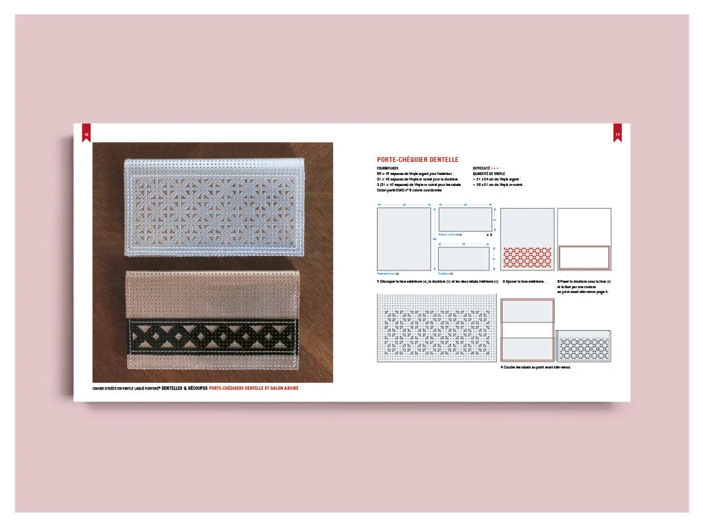 La Croix et La Manière cahier 5 Dentelles Découpes 36 pages