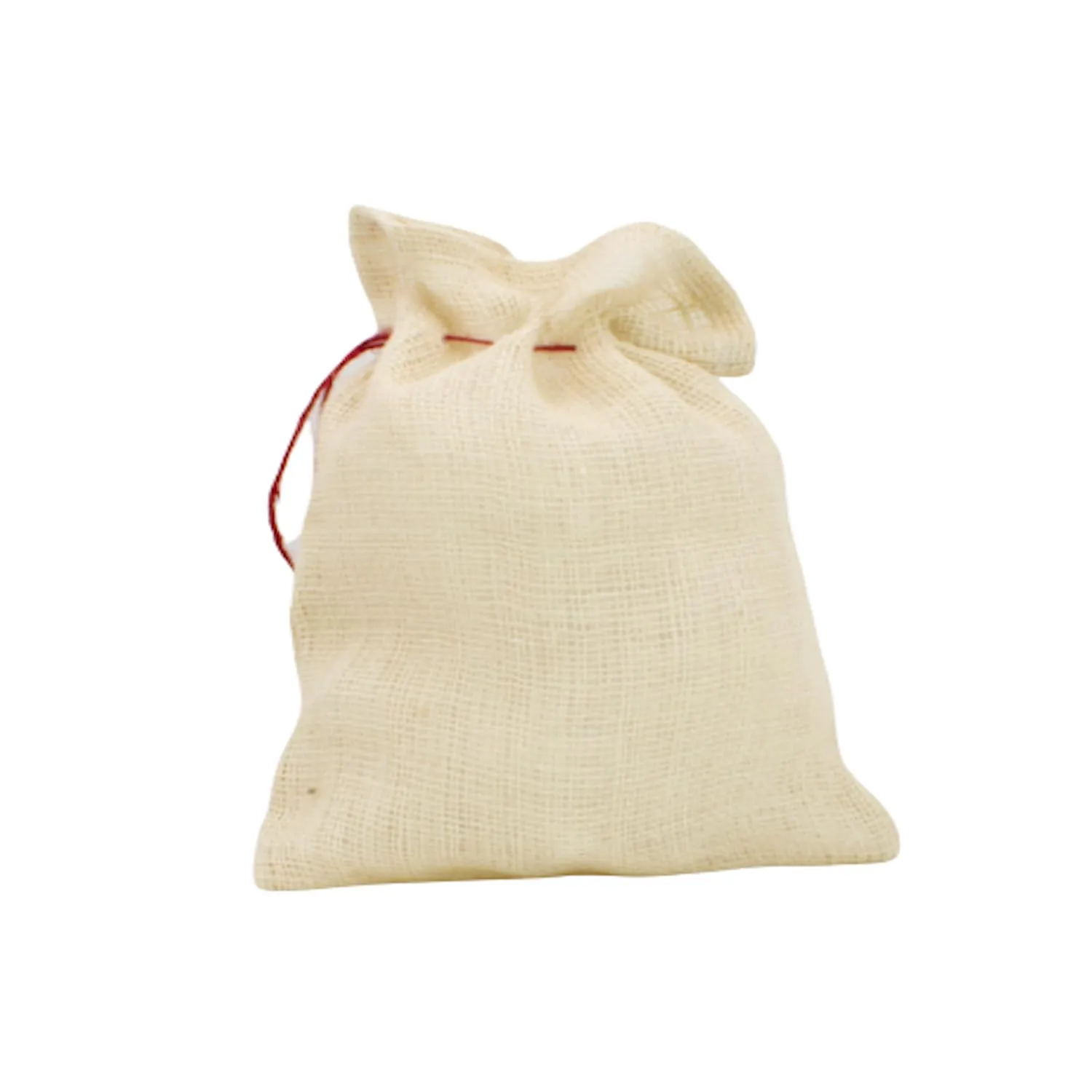 Tissushop sacs cadeau Noël jute 26x38 cm lot 2