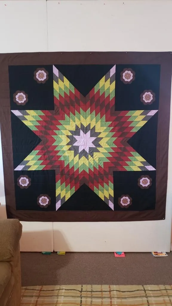 French General Navajo Quilt don projet couture
