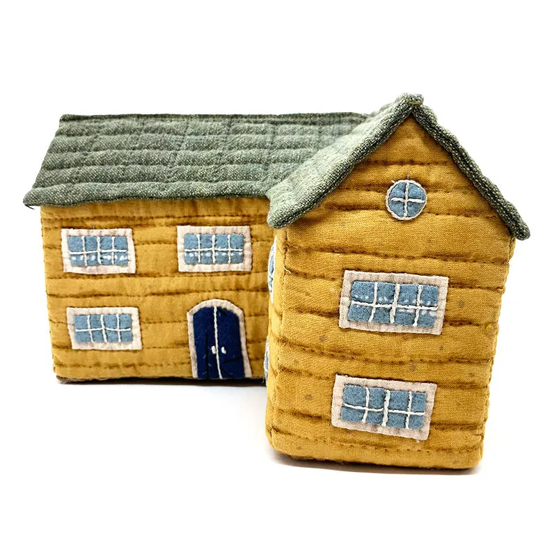 Yoko Saito 3D School kit patchwork maison école 19 cm