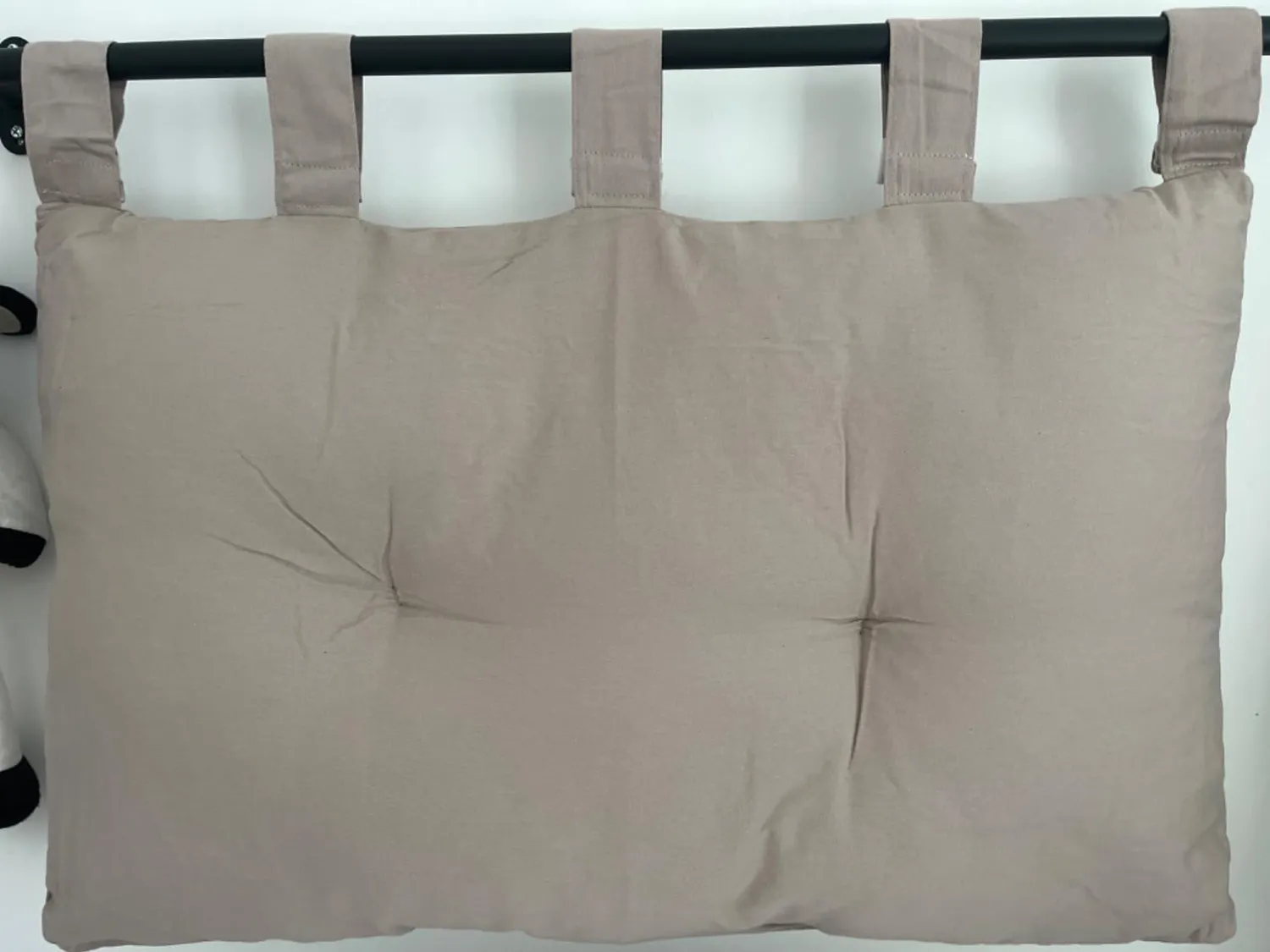 Stof Oxford tête de lit 70x45 cm écru satin de coton