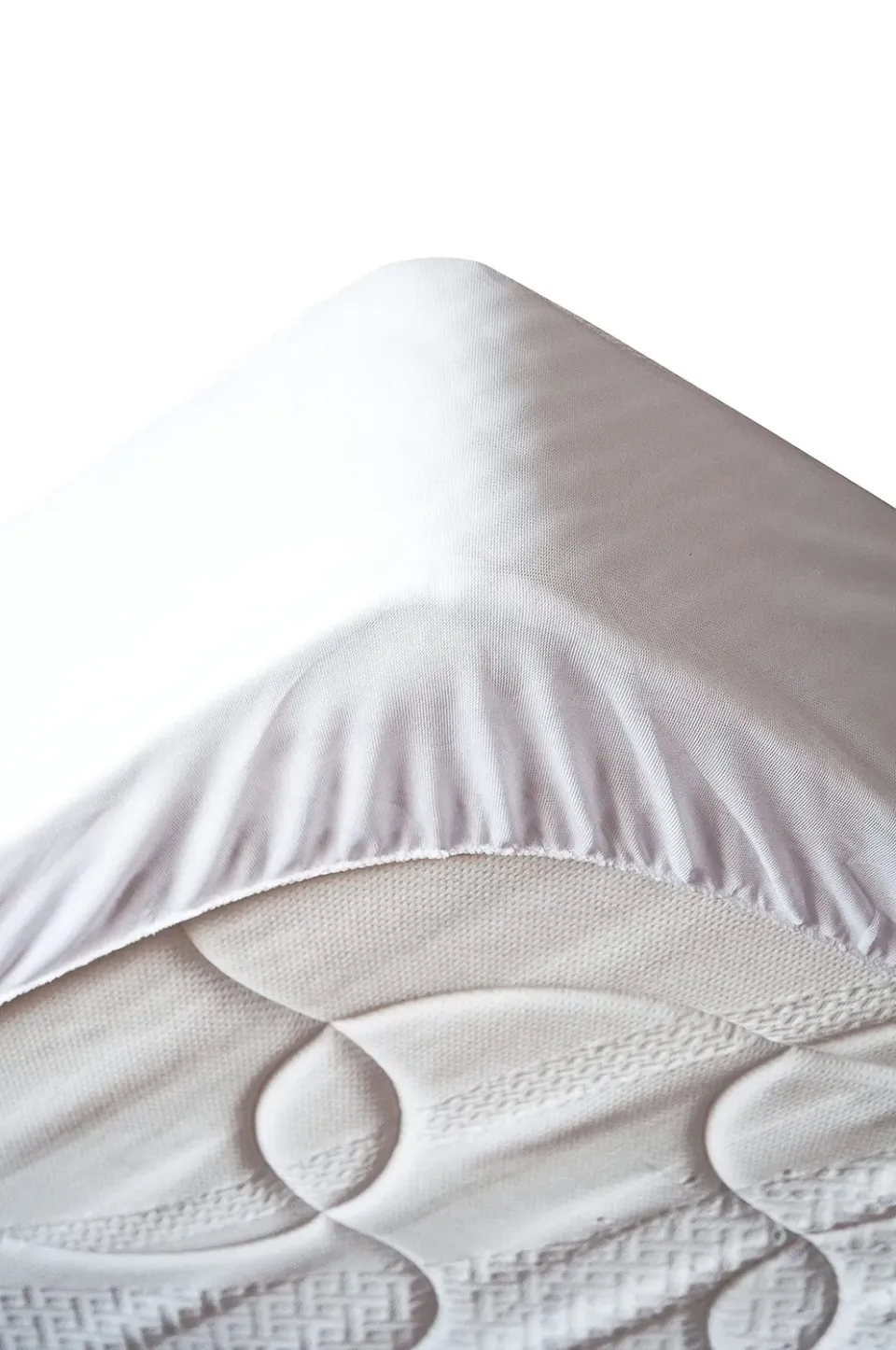 Stof Hypoallergénique Protège-Matelas Blanc 90x190 cm