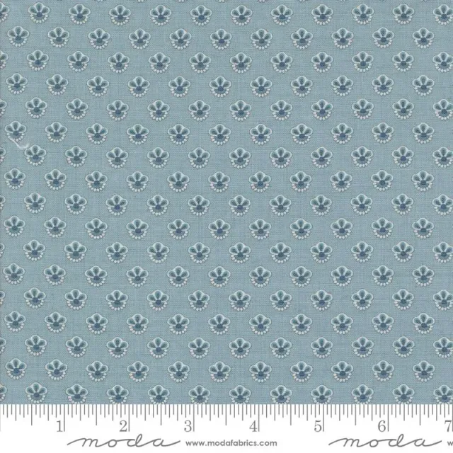 French General Sacré Bleu 13977 15 tissu coton bleu
