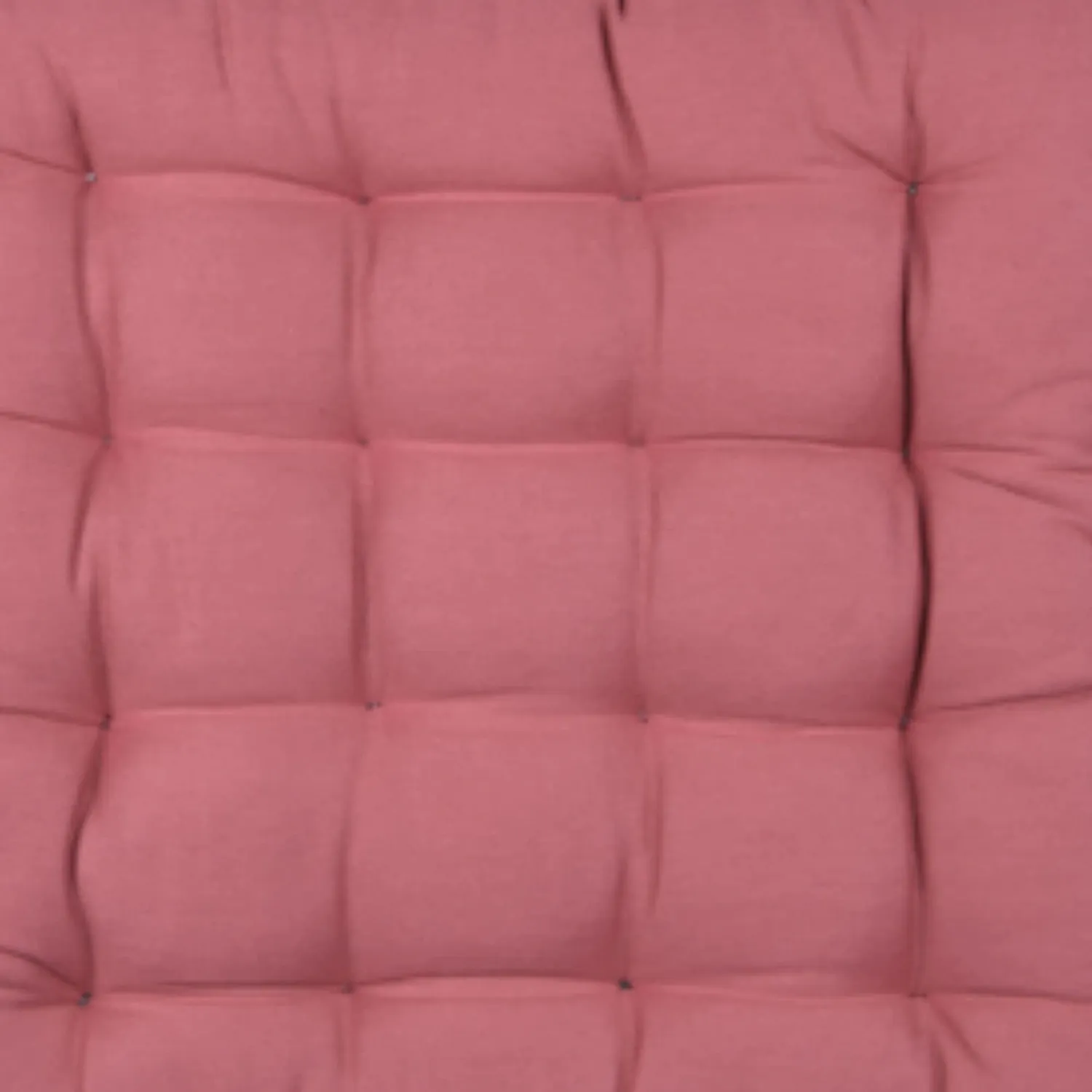 Stof Oxford galette chaise grenache 38x38 cm coton