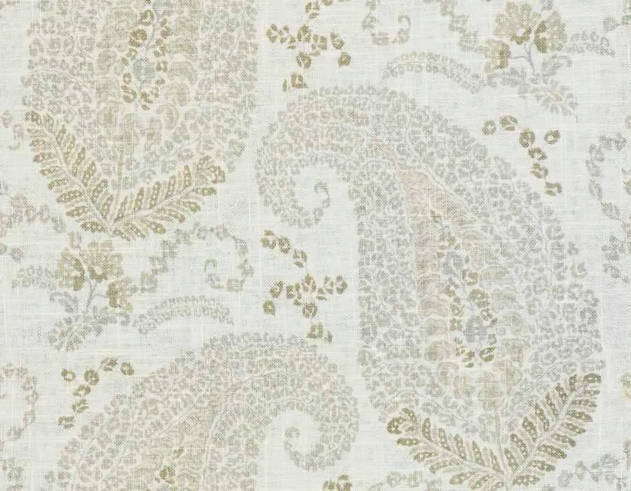 French General Santerre Bisque tissu ameublement lin 137 cm