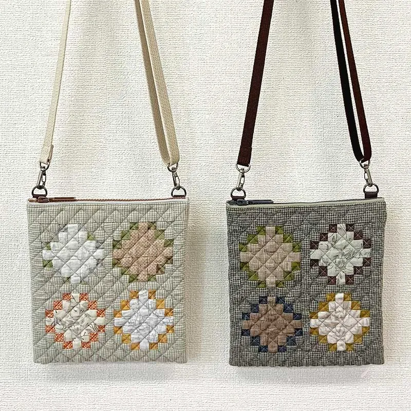 Yoko Saito Nine Patch kit pochette Centenary 21,5 cm
