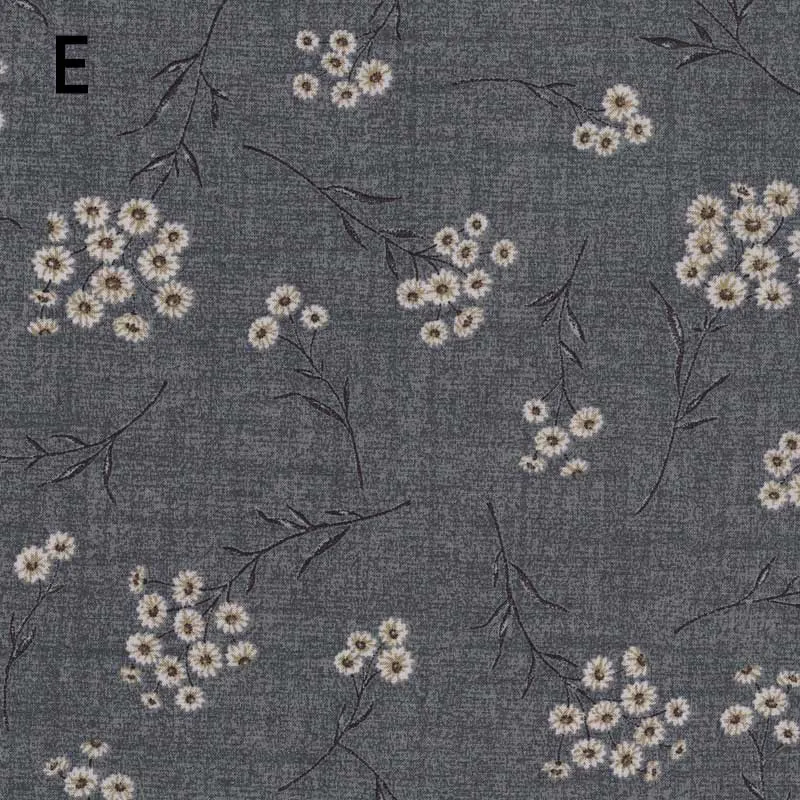 Yoko Saito Centenary 32 10746 tissu coton camomille au mètre