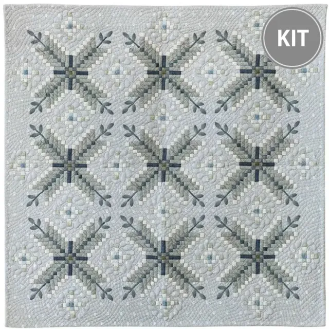 Yoko Saito Snow Flower kit patchwork 80 cm difficile