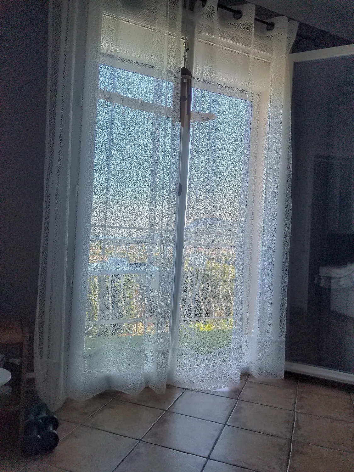 STOF Lovely Casa voilage blanc 140x250 cm ajouré