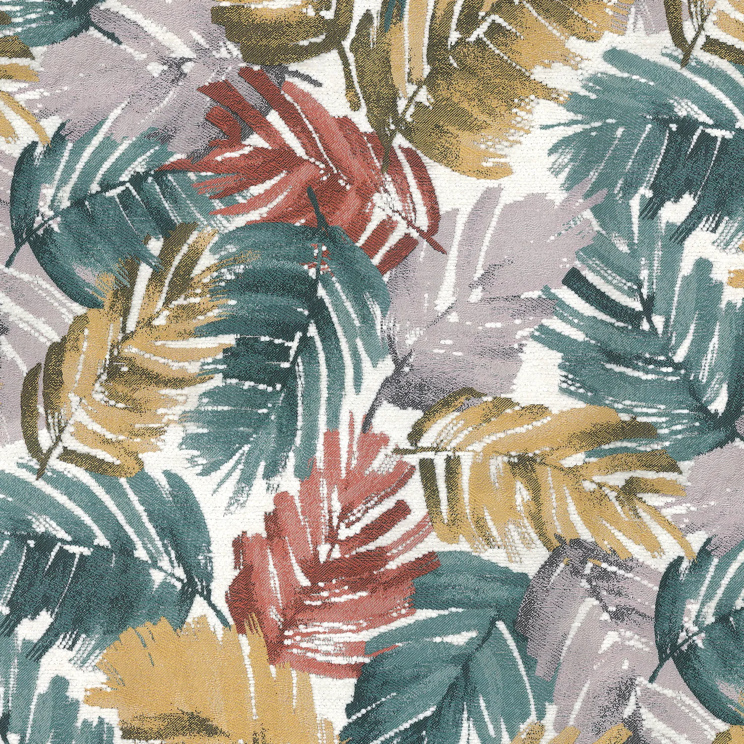 Elastron Bloom Primavera tissu ameublement motif feuilles