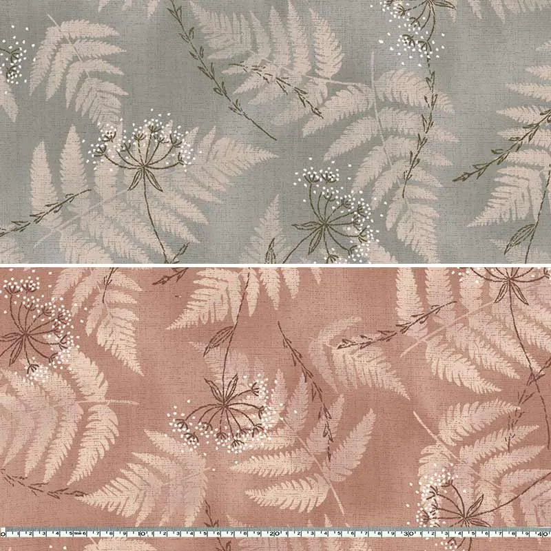 Yoko Saito Centenary 31 10680 tissu coton fougère mètre