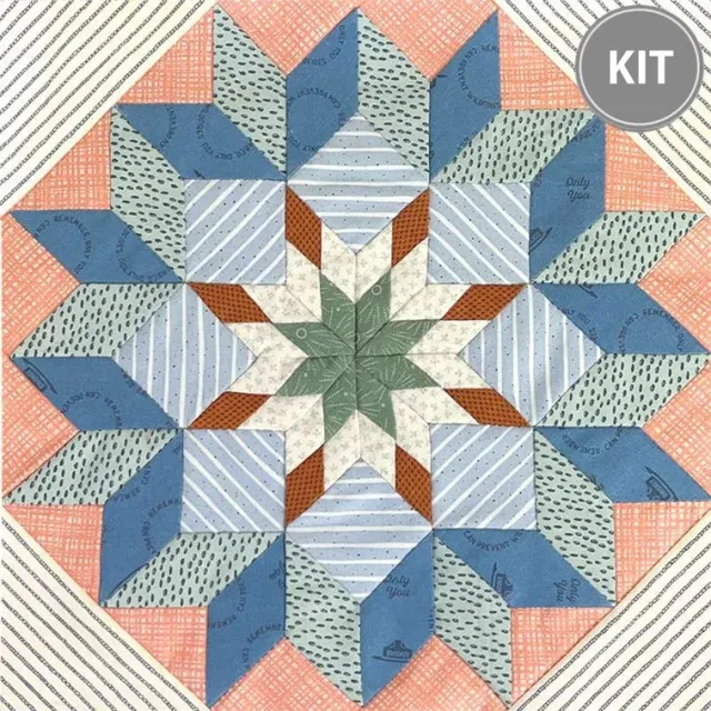 Yoko Saito Star Sampler Quilt 3 kit étoile 30 cm