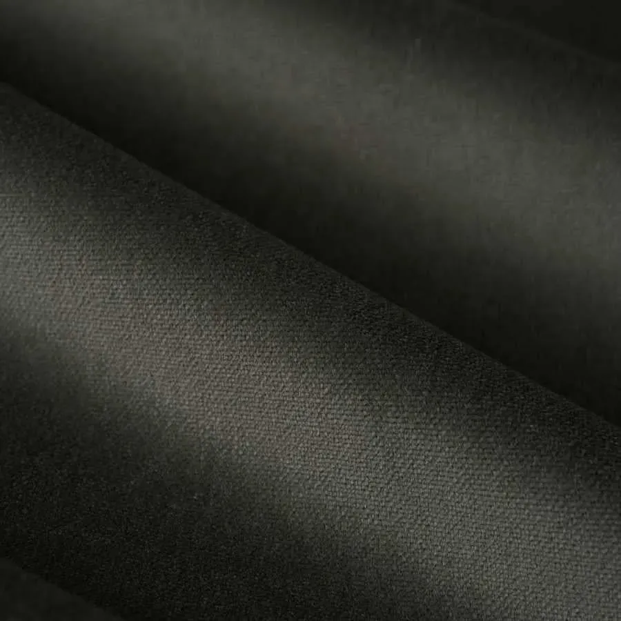 French General Claribella Charcoal tissu ameublement coton au mètre