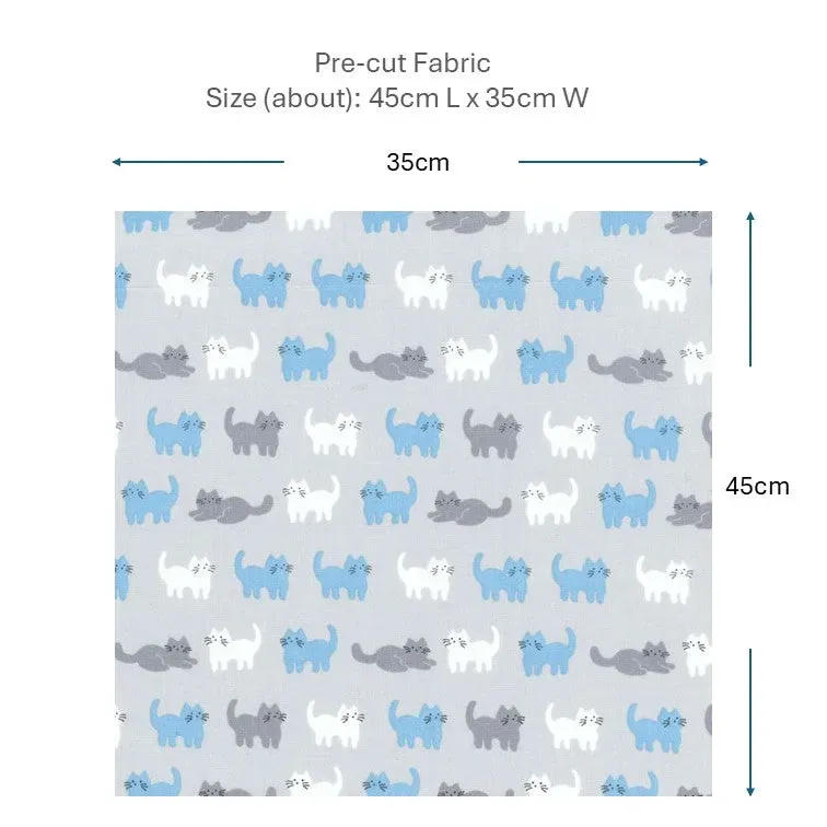 Yoko Saito 2026-03-A03 coupon tissu coton 45x35 cm donuts