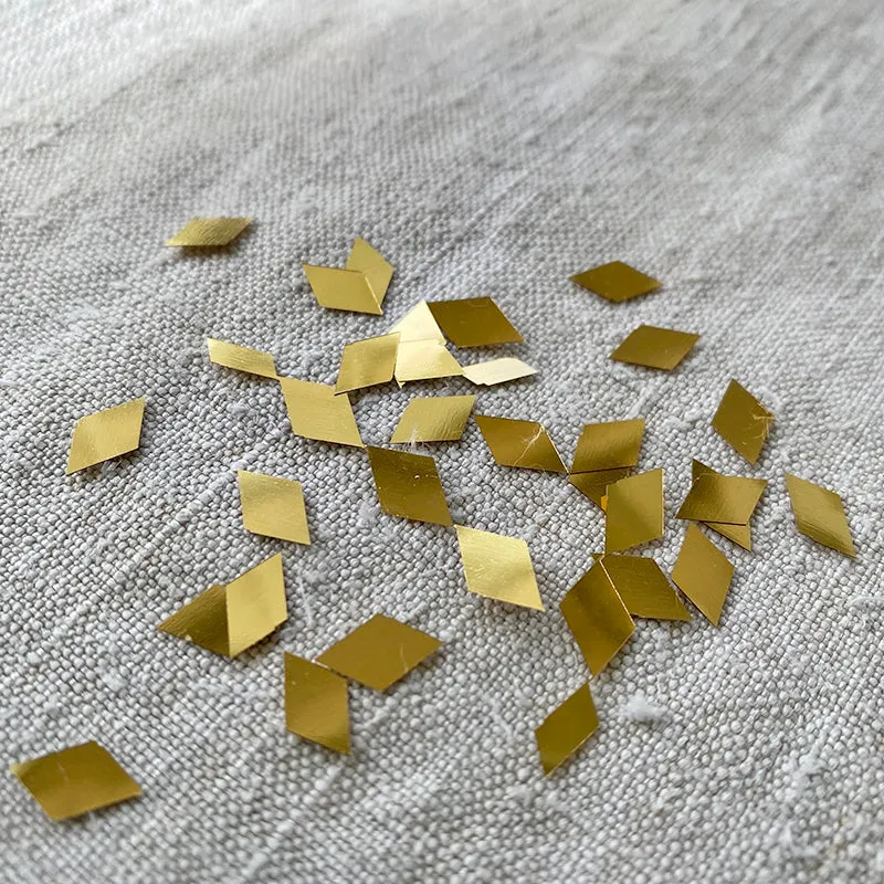 French General Vintage Sequins Gold Diamond sequins or x1000
