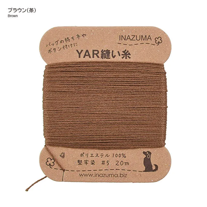 Yoko Saito dm2109 fil à coudre anses noir polyester