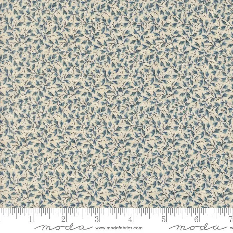 French General Sacré Bleu 13976 12 tissu coton bleu au mètre