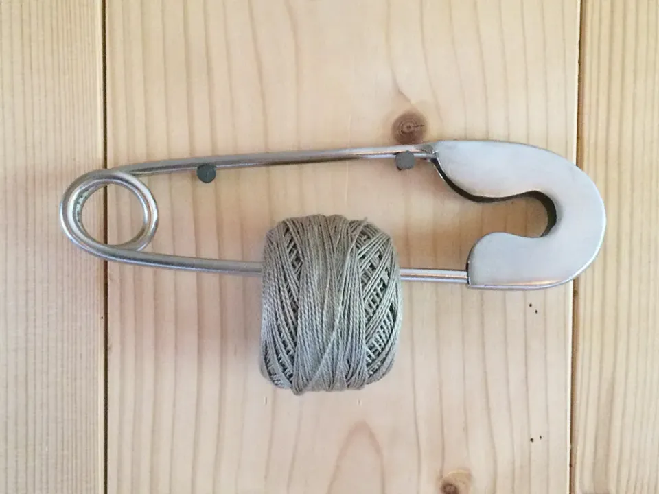 La Croix et La Manière Coton perlé n°8 Titane 80 m