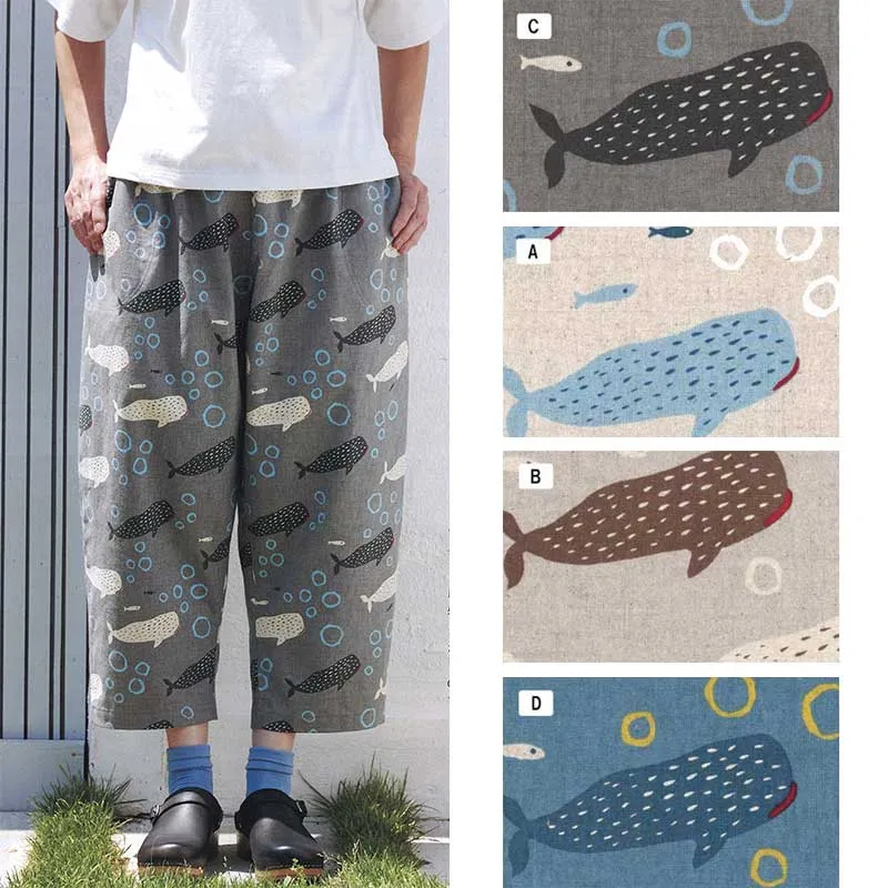 Yoko Saito Egg Pants A kit pantalon requin gris