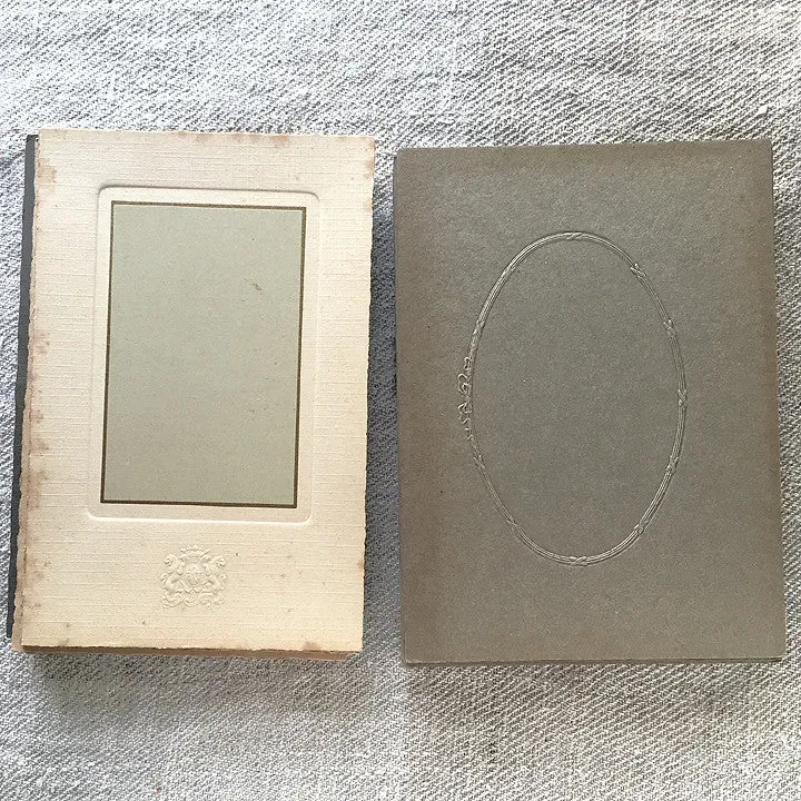 French General passe-partout ancien 10x15 cm lot de 2 papier