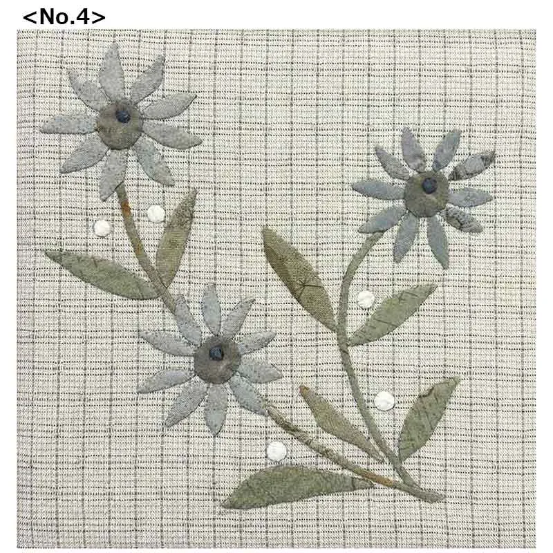Yoko Saito Fleurs Scandinaves patron appliqué No.1