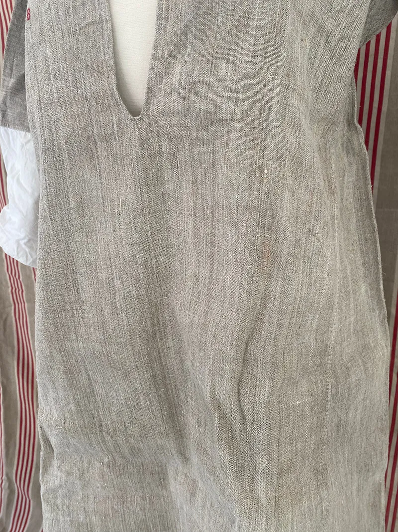 French General Down Dirty chemise ancienne chanvre n°7 taille 8-10