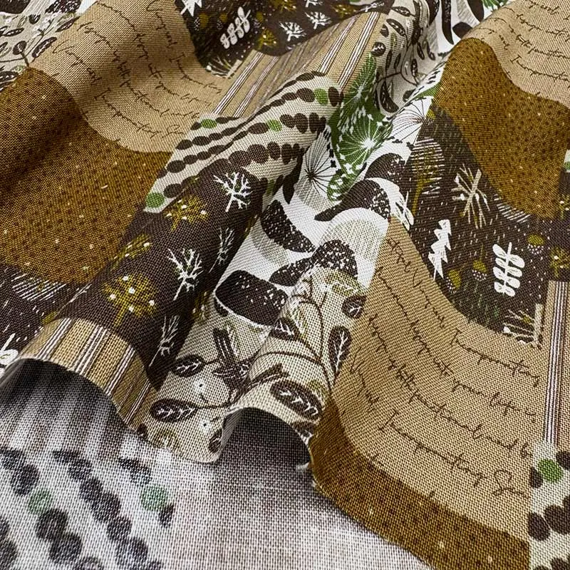Yoko Saito 2026-01-A05 tissu coton patchwork au mètre