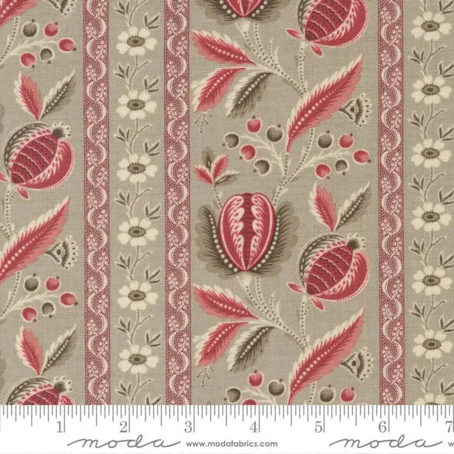 French General Chateau de Chantilly 13940 12 tissu coton roche