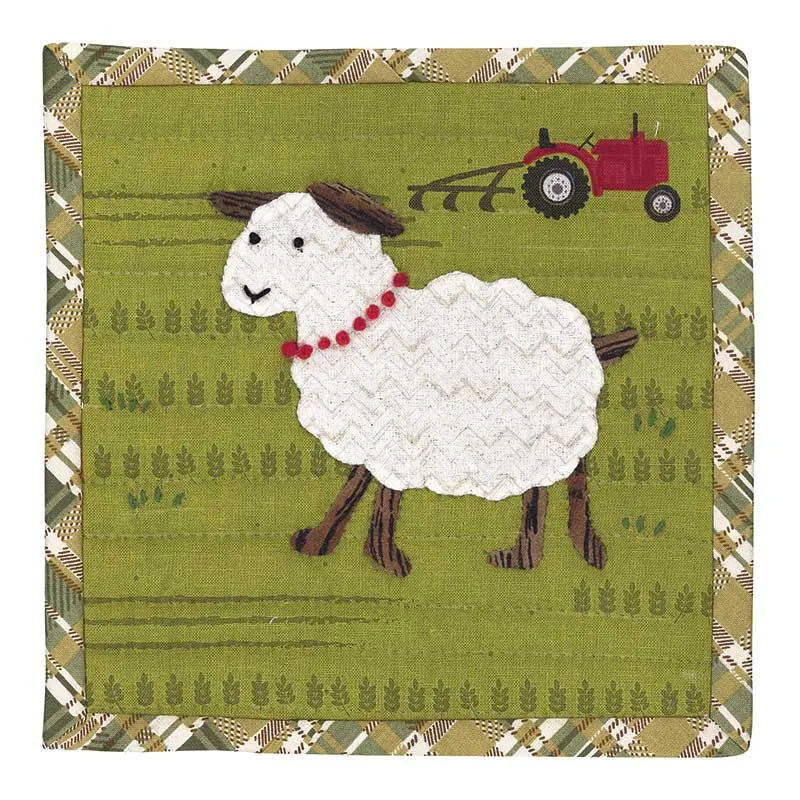 Yoko Saito Mouton kit mini tapisserie 18 cm