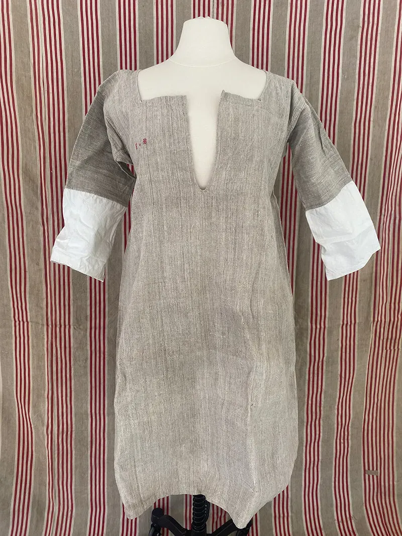 French General Down Dirty chemise ancienne chanvre n°7 taille 8-10