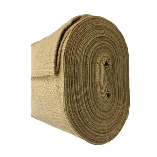 Tissushop CS425 toile de jute naturel 1 mètre 190 cm