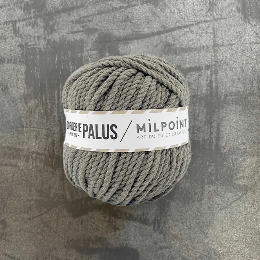 La Croix et La Manière cordeau macramé coton recyclé 50 m 3 mm