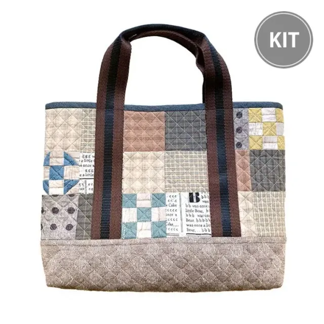 Yoko Saito Stripe Tape Tote Bag kit tote bag