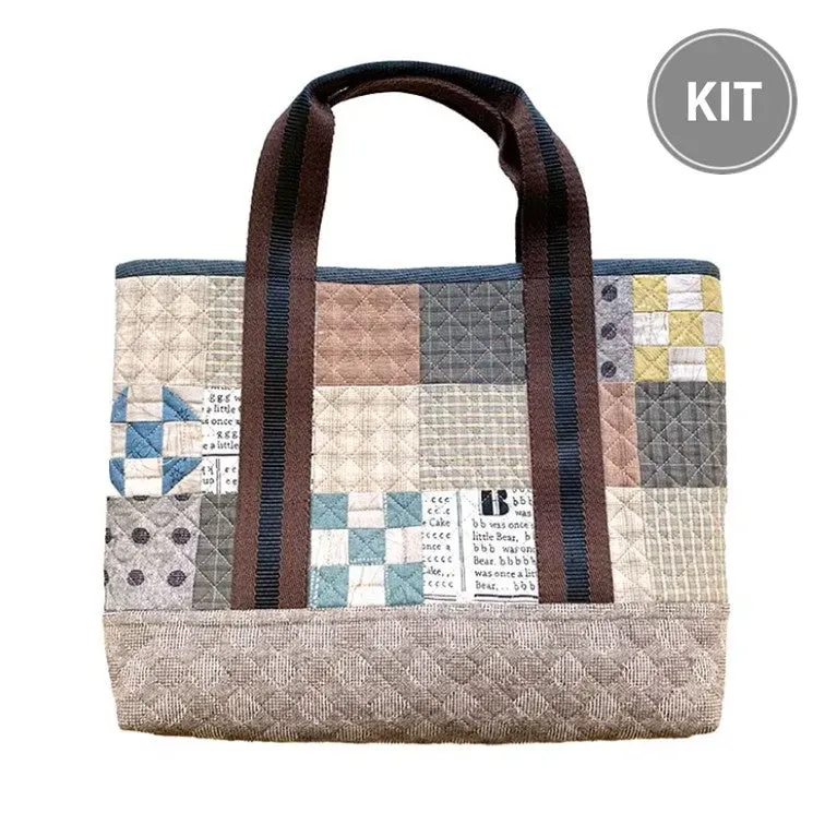 Yoko Saito Stripe Tape Tote Bag kit tote bag