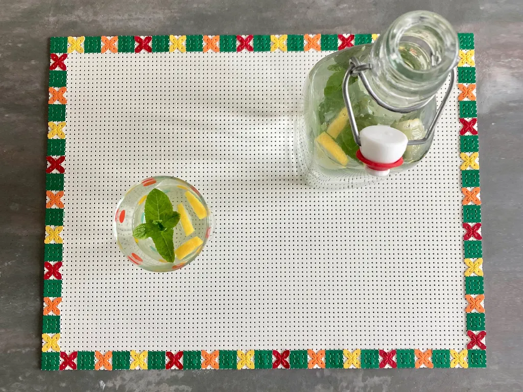 La Croix et La Manière Mosaïque fleurie livret 8 pages