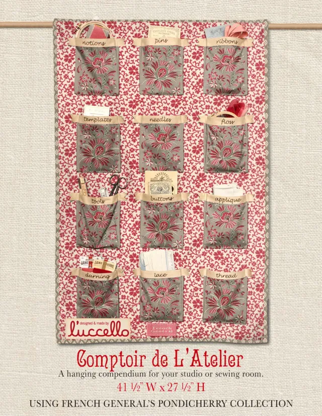 French General Pondicherry Comptoir patron couture papier