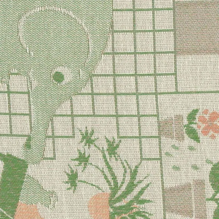 Yoko Saito web20250626-01 tissu jacquard éléphant au mètre