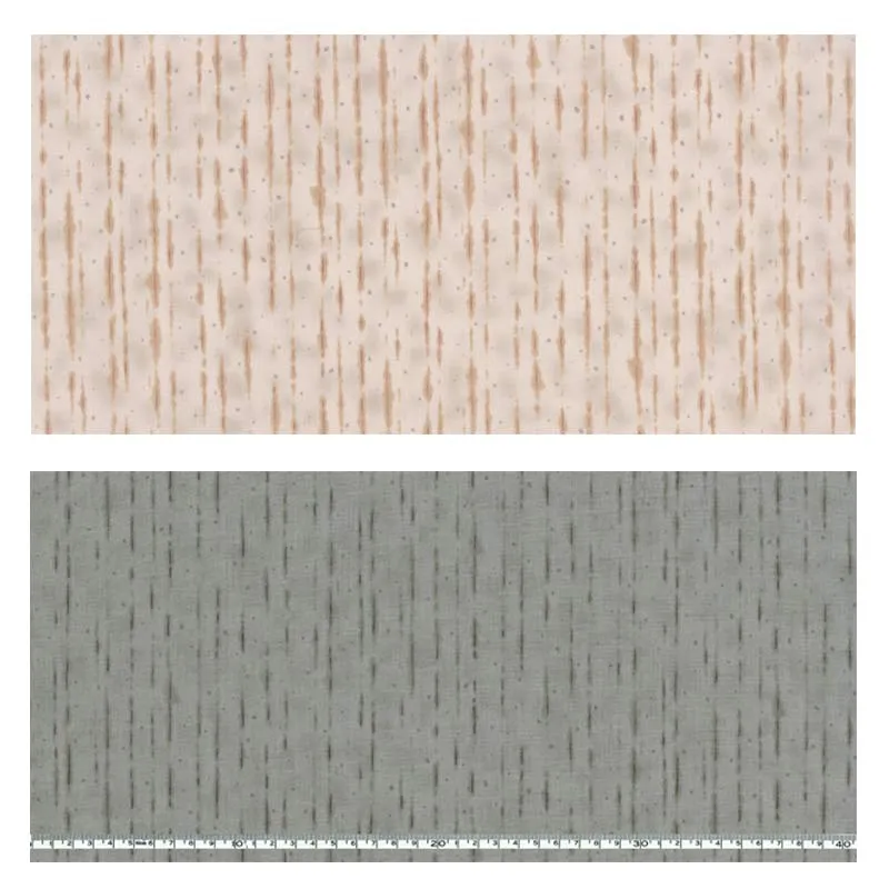 Yoko Saito Centenary 29 10527 tissu coton rayé au mètre A