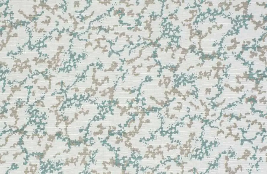 French General Amandine La Mer Indigo tissu ameublement au mètre